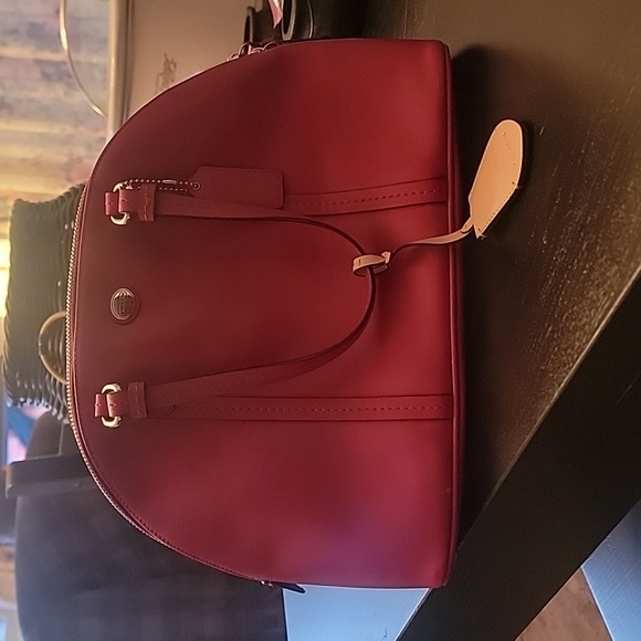 Coach Red Purse - Picture 3 of 5